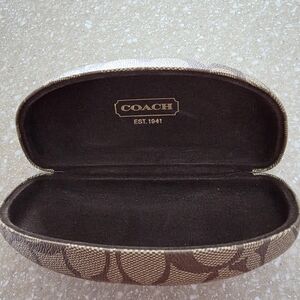 Coach Brown Eyeglass Case